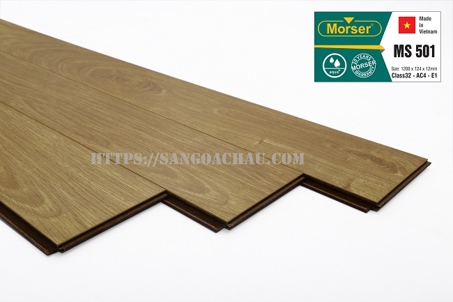 Sàn gỗ công nghiệp Morser thân thiện với môi trường