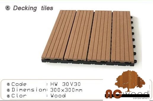 Ưu điểm của sàn gỗ vỉ nhựa ngoài trời