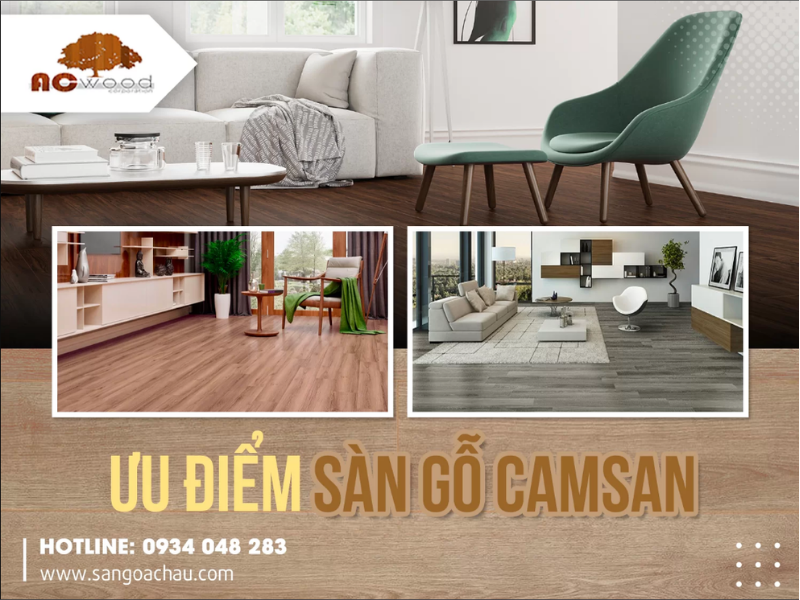Sàn gỗ Camsan - Một trong số các loại sàn gỗ công nghiệp tốt nhất hiện nay