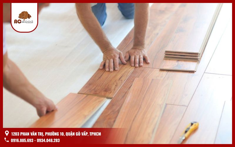 Lưu ý khi thi công sàn gỗ Cà Mau