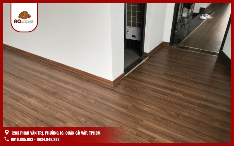 Lưu ý khi lắp đặt thi công sàn gỗ Hậu Giang