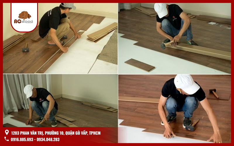 Quy trình chuẩn hóa thi công lắp đặt sàn gỗ An Giang