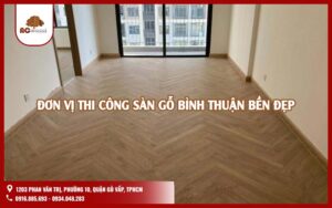 thi công sàn gỗ Bình Thuận