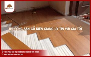 thi công sàn gỗ Kiên Giang