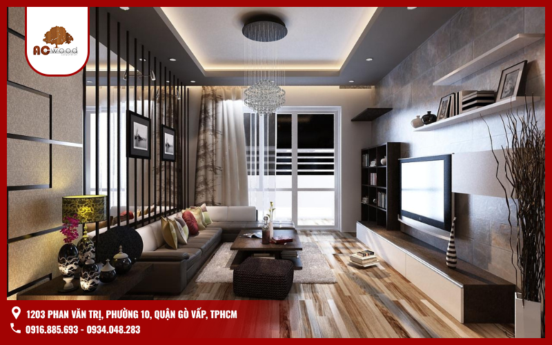 Lạm dụng quá nhiều màu tối trong không gian