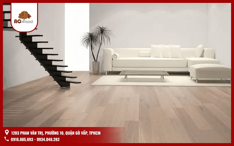 Mỗi không gian trong ngôi nhà đều có những đặc điểm riêng, đòi hỏi loại sàn gỗ phù hợp