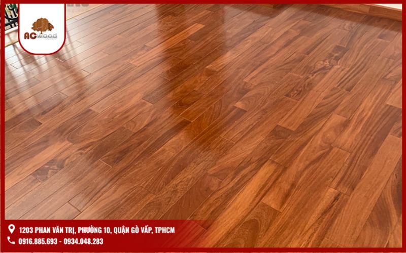 Sàn gỗ gõ đỏ