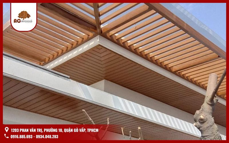 Lưu ý khi thi công lam nhựa giả gỗ ngoài trời