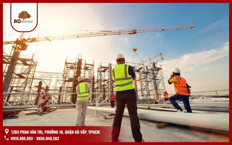 Bước 1: Chuẩn bị mặt bằng và vật liệu