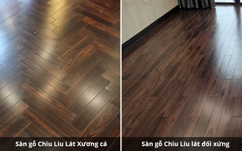 lát sàn gỗ chiu liu