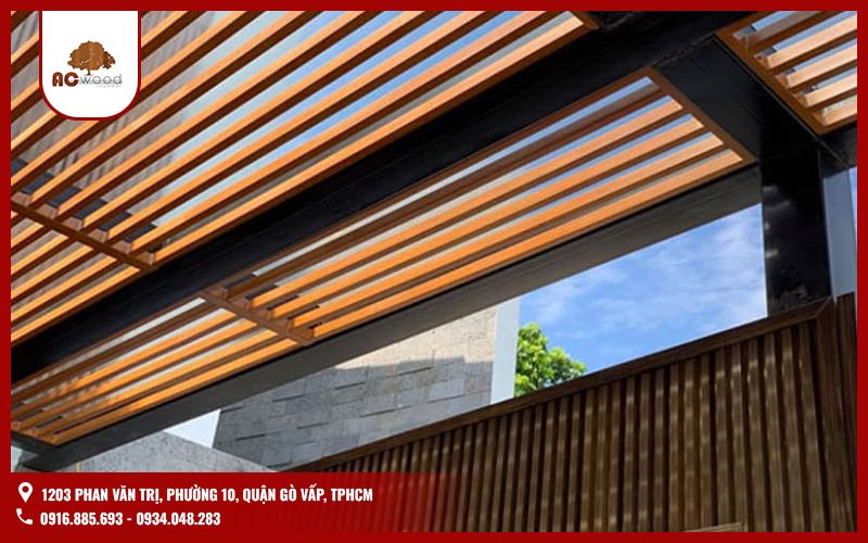 Ứng dụng của gỗ nhựa ngoài trời