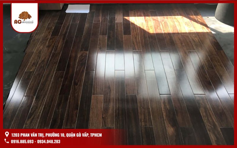 Cách lát sàn gỗ tự nhiên sole