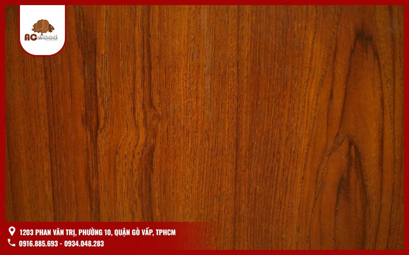 Màu sắc, vân gỗ của gỗ Teak là gì?