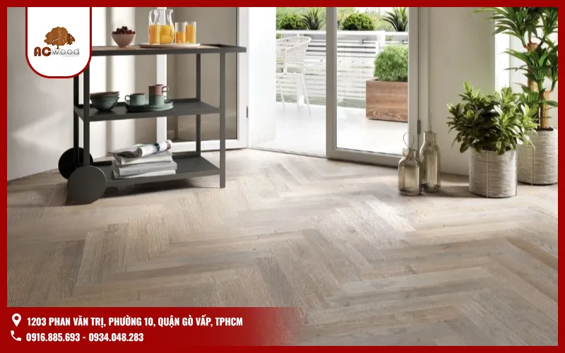 Tầm quan trọng của kích thước sàn gỗ lát xương cá trong thi công
