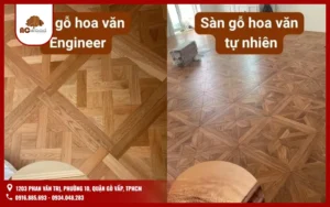So Sánh Sàn Gỗ Engineer Và Gỗ Tự Nhiên Loại Nào Tốt Hơn & Nên Chọn Loại Nào